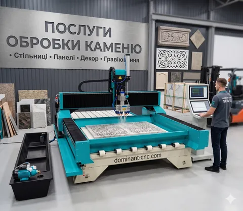 Фрезерування каменю